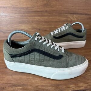 Vans Old Skool Platform ‘Grape Leaf’ Suede Sneakers Women’s Size 8.5 Shoes